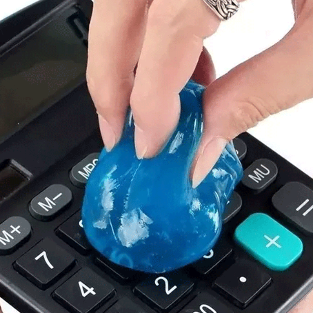Gel de Limpieza para Teclado, Auto, PC y Celular 120 g - Elimina Suciedad en Lugares Difíciles - Malvo