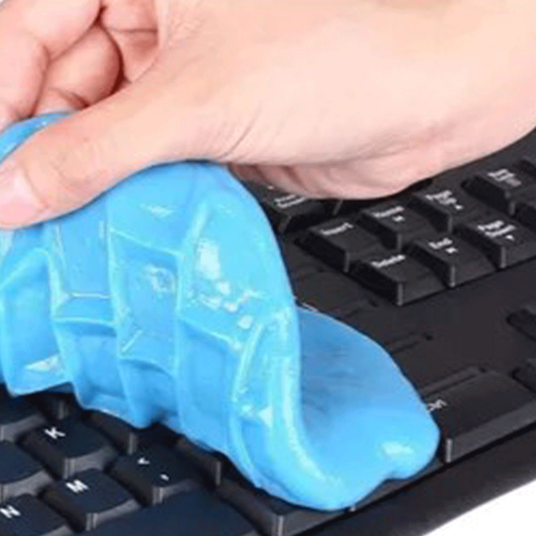 Gel de Limpieza para Teclado, Auto, PC y Celular 120 g - Elimina Suciedad en Lugares Difíciles - Malvo
