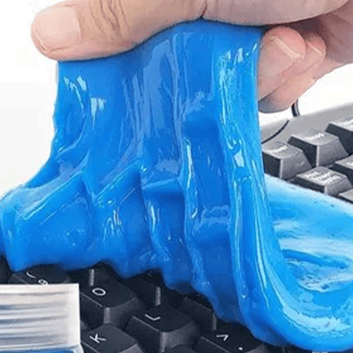 Gel de Limpieza para Teclado, Auto, PC y Celular 120 g - Elimina Suciedad en Lugares Difíciles - Malvo