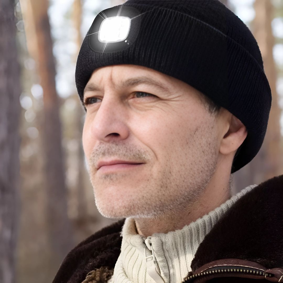 Gorro Con Luz Led Integrada - Malvo