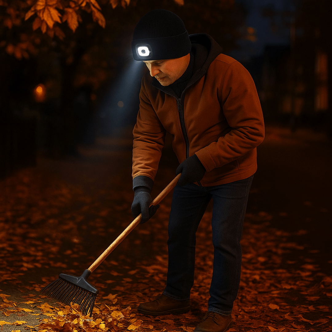 Gorro Con Luz Led Integrada - Malvo