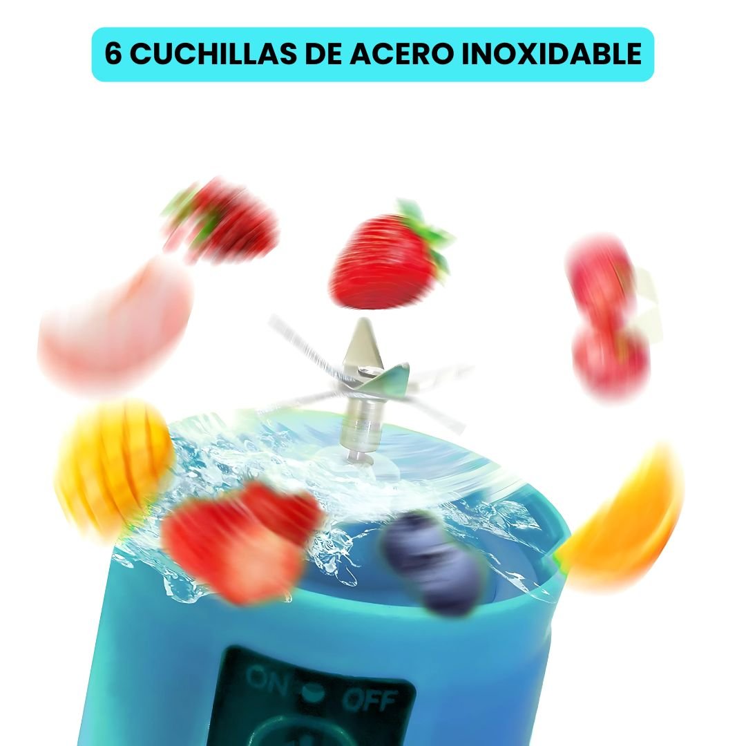 Licuadora Portátil Recargable 3 en 1 - Malvo