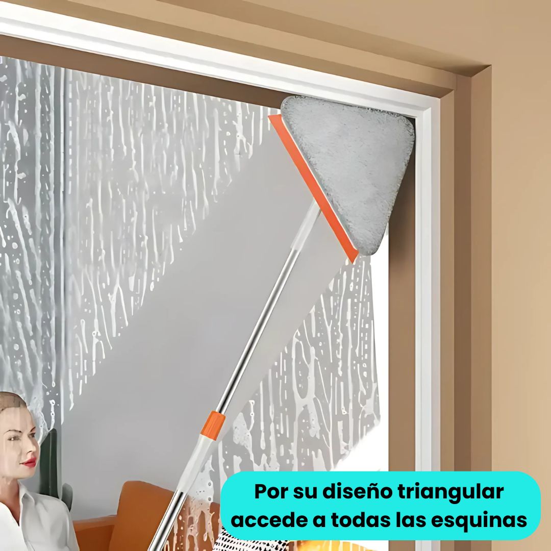 Limpia Vidrios Mopa con Extensor - Malvo