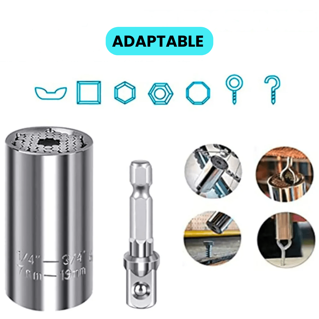 Llave Adaptadora Universal De 3/8 Pulgadas - Malvo