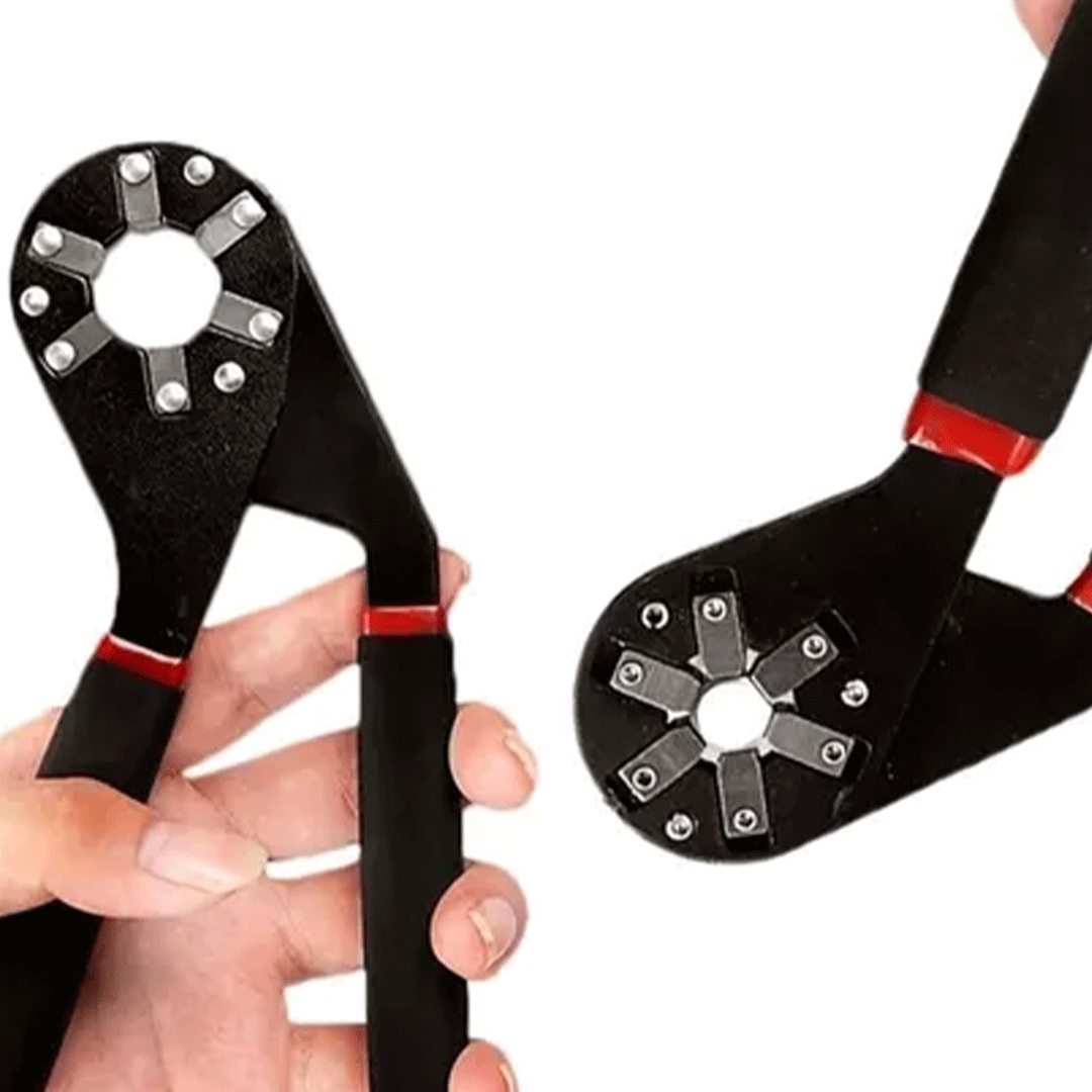 Llave Universal Hexagonal Ajustable 8 Pulgadas - Herramienta Versátil para Todas Tus Necesidades - Malvo