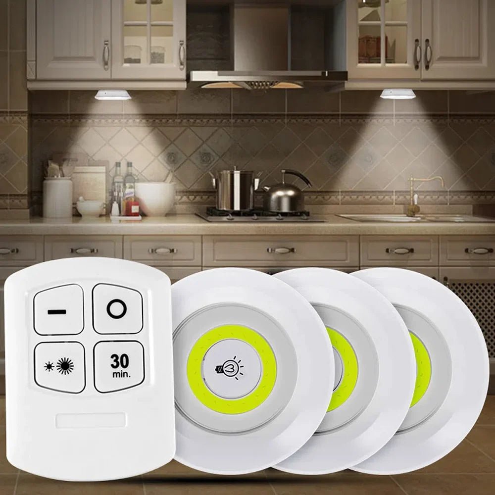 Luz LED Inálambrica + Control Remoto KIT - Malvo