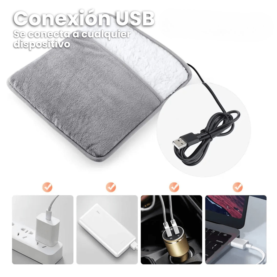 Manta Calentadora de Pies Corderito USB - Malvo