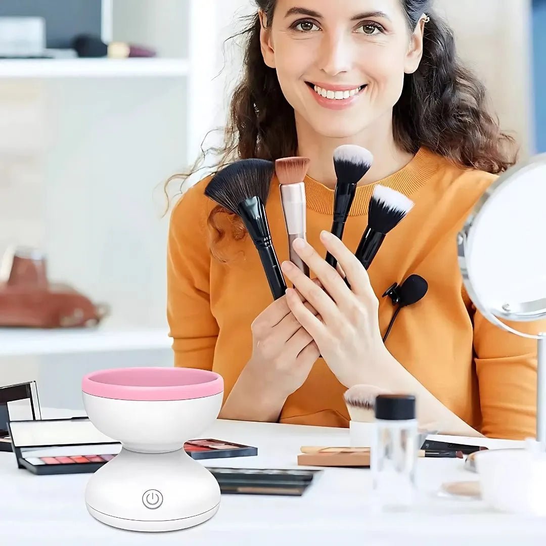 Máquina Limpiadora de Brochas de Maquillaje - Malvo