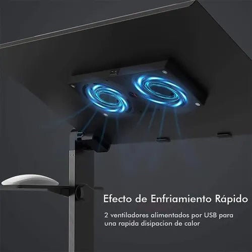 Mesa Plegable y Portátil Rotativa 360° Laptop - Malvo