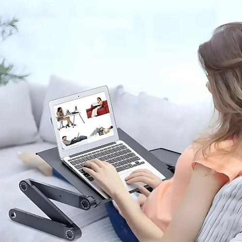 Mesa Plegable y Portátil Rotativa 360° Laptop - Malvo