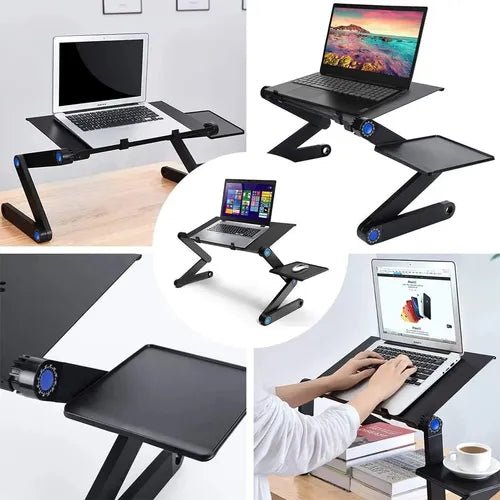 Mesa Plegable y Portátil Rotativa 360° Laptop - Malvo