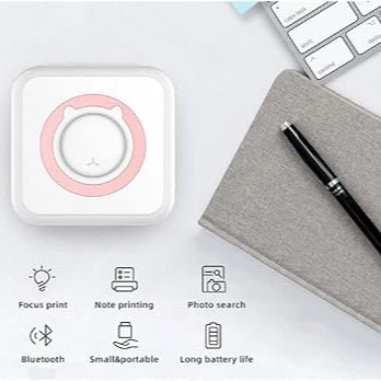 Mini Impresora Térmica Premium Con App Bluetooth Celular - Malvo