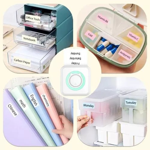 Mini Impresora Térmica Premium Con App Bluetooth Celular - Malvo