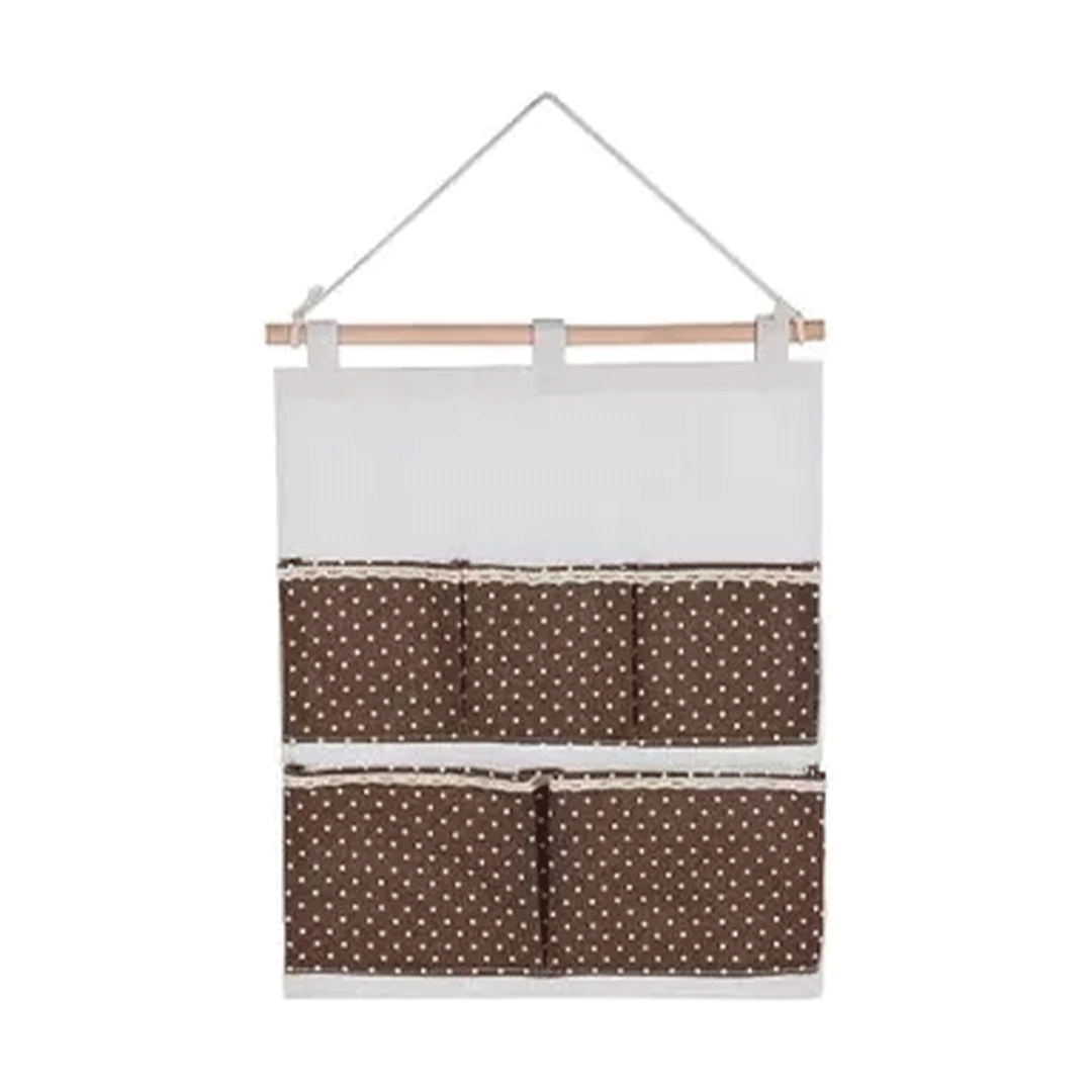 Organizador de Tela con 5 Bolsillos para Colgar Diseño - ¡Organizá Tu Espacio con Estilo! - Malvo
