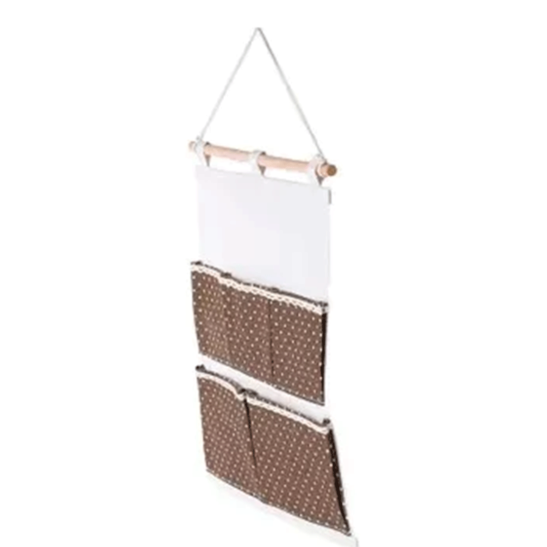 Organizador de Tela con 5 Bolsillos para Colgar Diseño - ¡Organizá Tu Espacio con Estilo! - Malvo