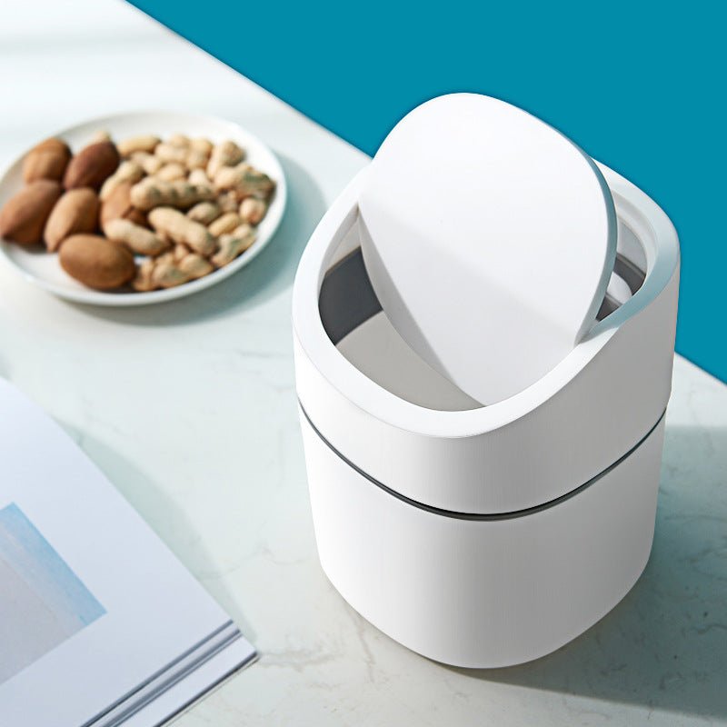 Papelera de Plástico para Mesada - Práctica y Compacta para tu Hogar - Malvo