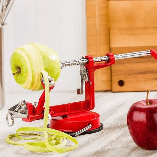Pelador Manzanas Giratorio Automático Metálico - Malvo