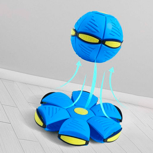Pelota Mágica Saltarina Fresbee Plegable Con Luces Led - Malvo