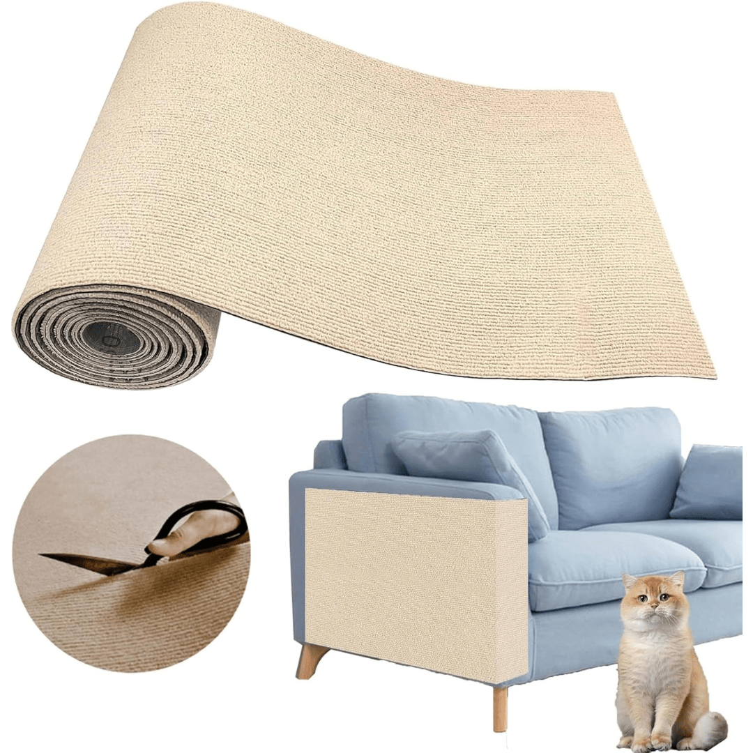 Rascador De Gato Autoadhesivo - ¡Protege Tu Sillón y Muebles! - Malvo