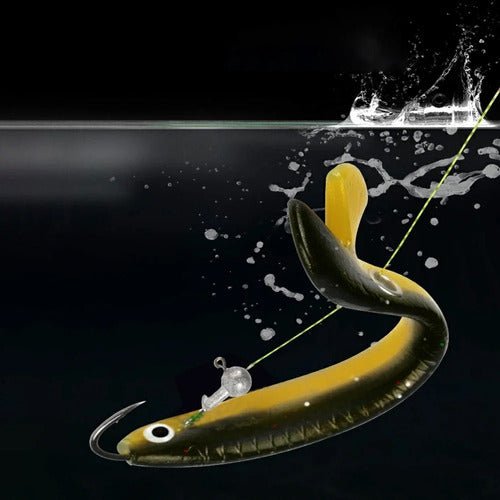 Señuelos Flexibles De Silicona Para Pesca 10cm Pack X 5 - Malvo