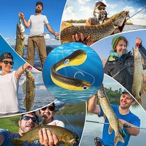 Señuelos Flexibles De Silicona Para Pesca 10cm Pack X 5 - Malvo