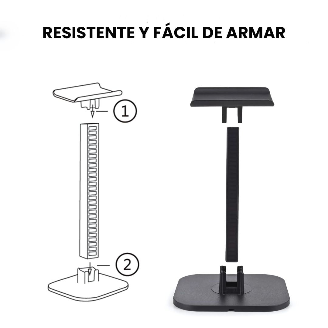 Soporte LED RGB para Auriculares - Malvo