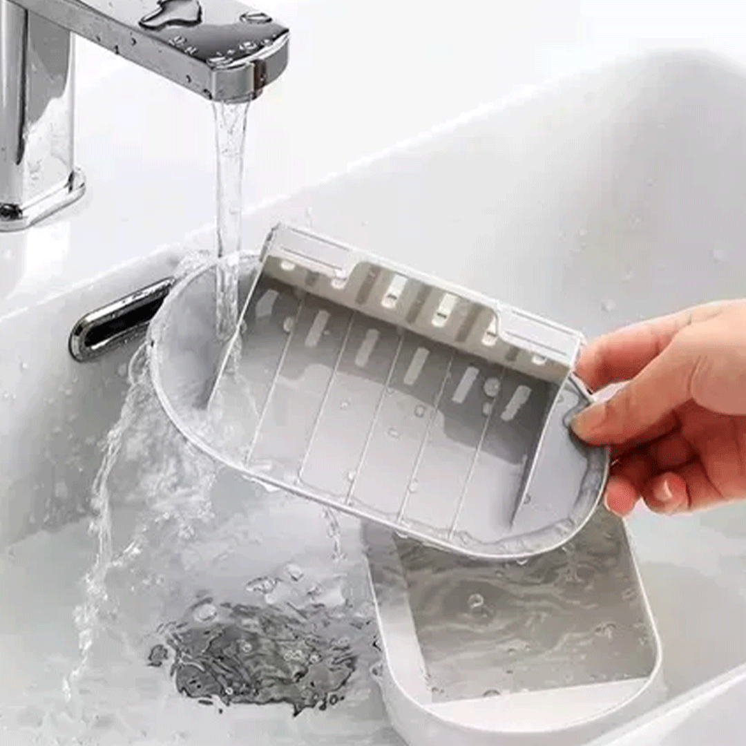 Soporte Para Jabón con Drenaje para Pared - Mantené tu baño organizado - Malvo