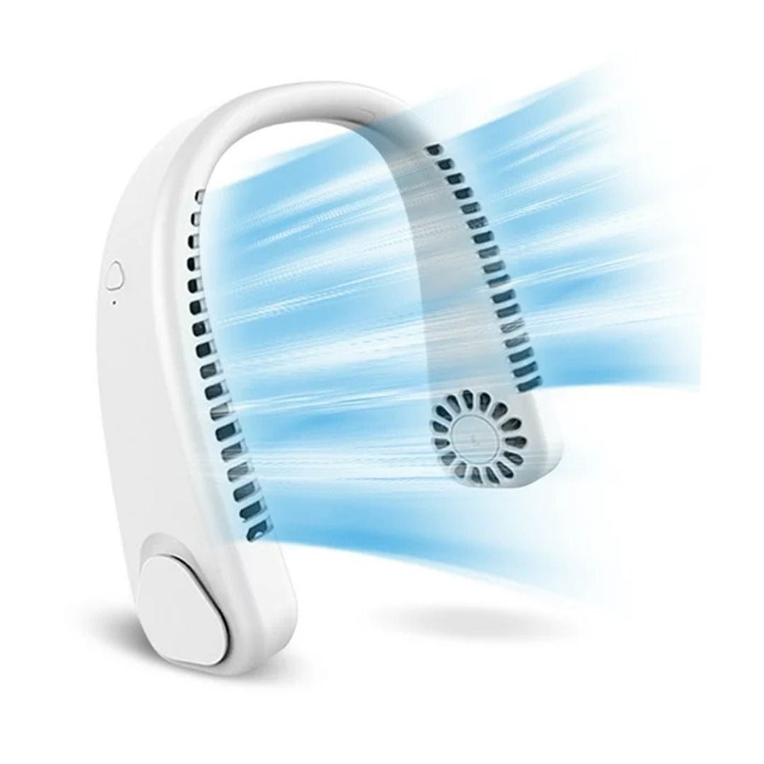 Ventilador de Cuello Inalámbrico USB - Frescura Portátil y Elegancia - Malvo