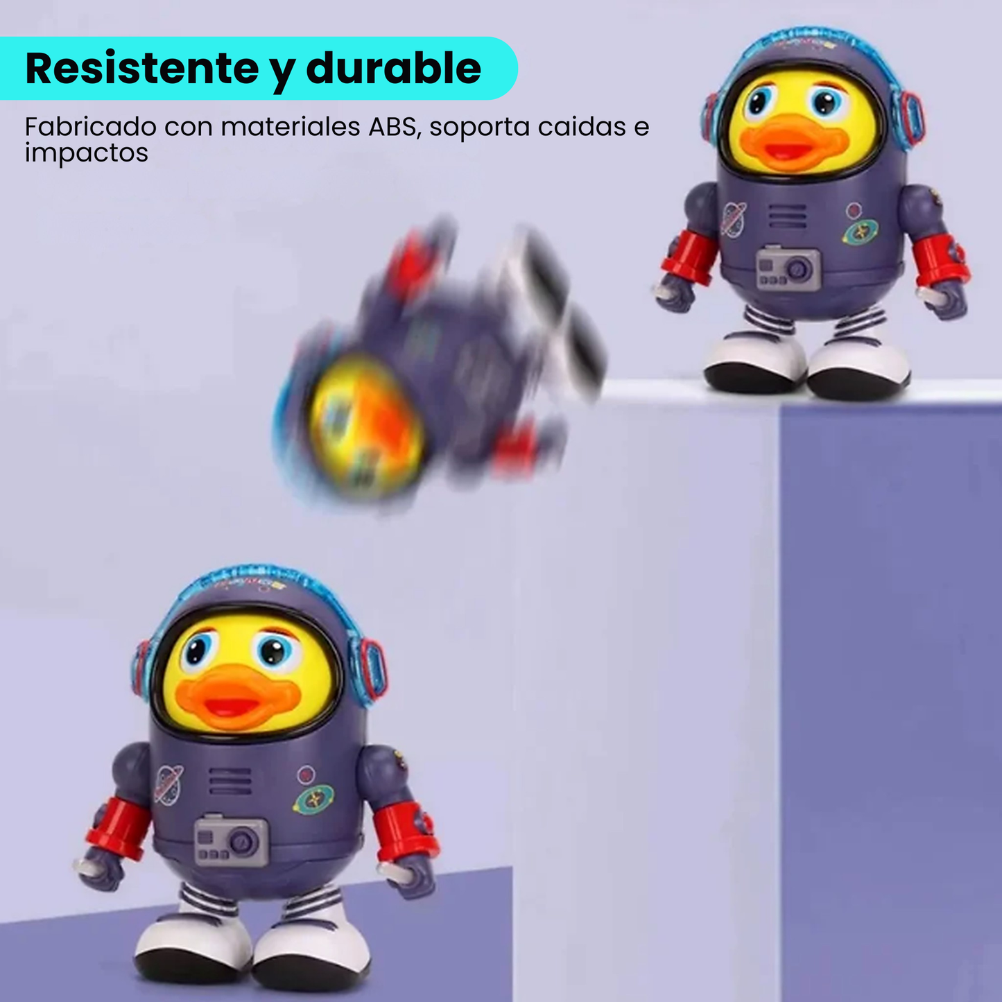 Juguete Interactivo Musical Pato Astronauta Bailarín