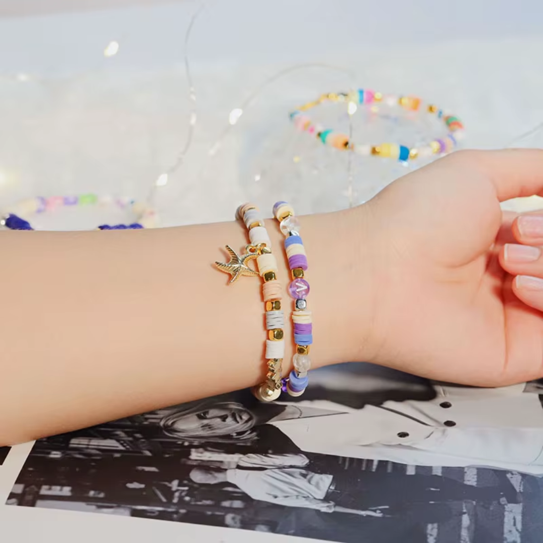 Set de Fabricación Pulseras Collares 7860 Piezas Dijes