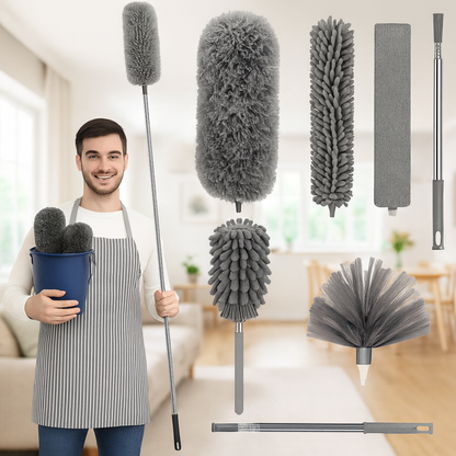 Plumero Extensible 4 cabezales