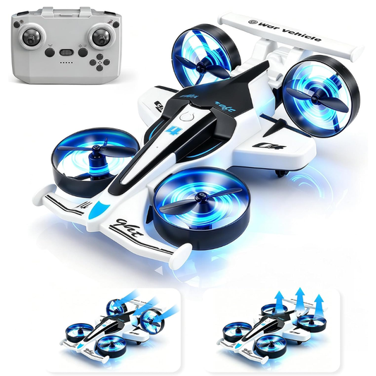 Auto Dron Acrobático 2 en 1 Stunt Volador y Terrestre Control Remoto