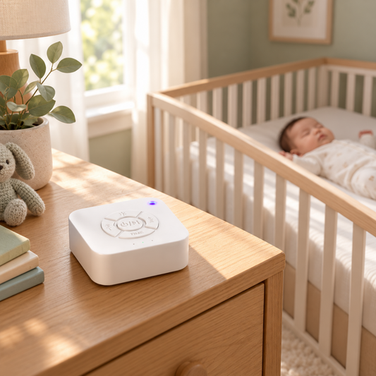 Maquina Sonido Blanco Bebe Dormir Sueño Placentero Descanso Eficiente