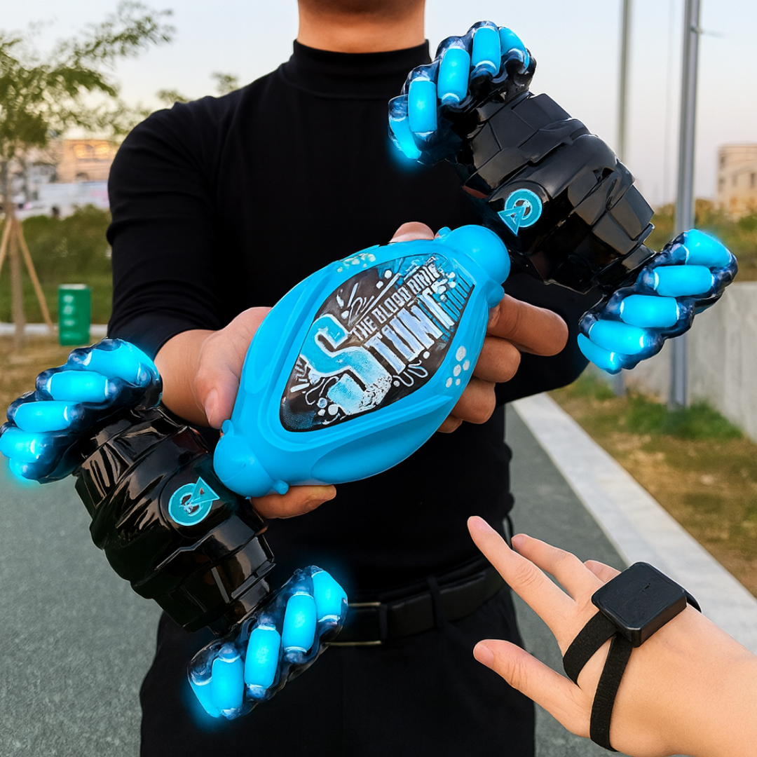 Auto Acrobático 4x4 Con Controlador Gestos