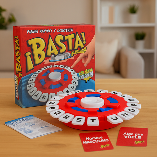¡Basta! Juego de Mesa Electrónico 36 Cartas