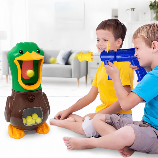 Tiro al Blanco Pato Come Pelotas con Luces LED