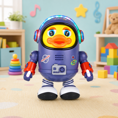 Juguete Interactivo Musical Pato Astronauta Bailarín