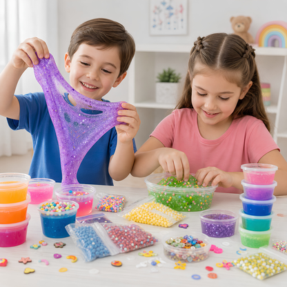 Kit de Fabricación de Slime 24 Colores Para Niños