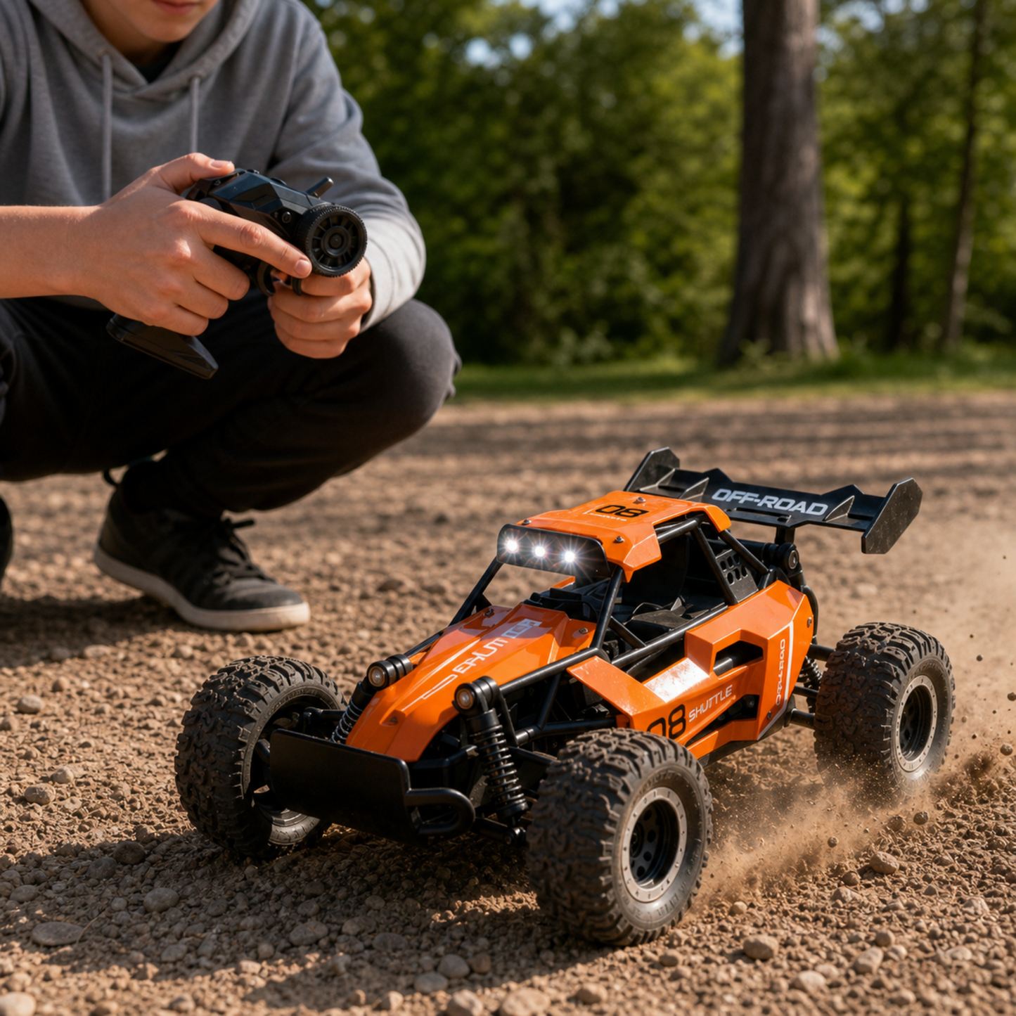 Auto Todo Terreno Drift 4x4 a Control Remoto 20 km/h
