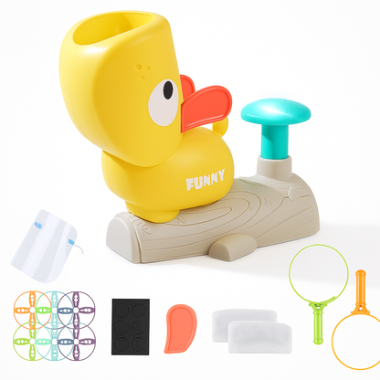 Pato Lanzador de Discos a Distancia Con Calderin