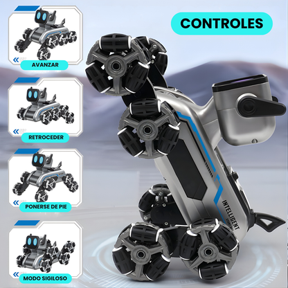 Perro Robot Inteligente Recargable Sensor de Gestos y Control Remoto