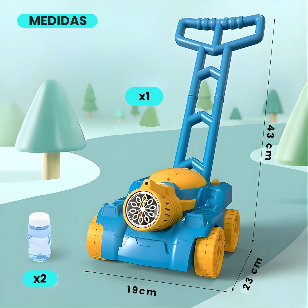 Carrito Burbujero Automático Con Luz Led