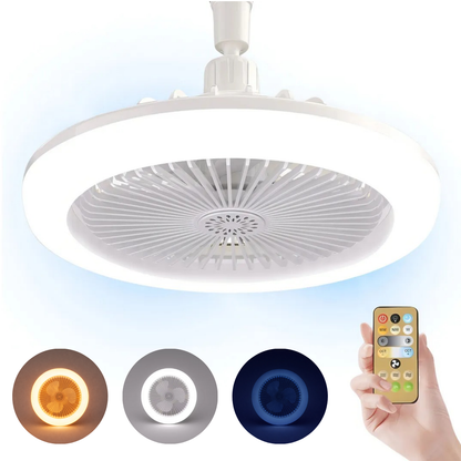 Lámpara Led de Techo con Ventilador Regulable