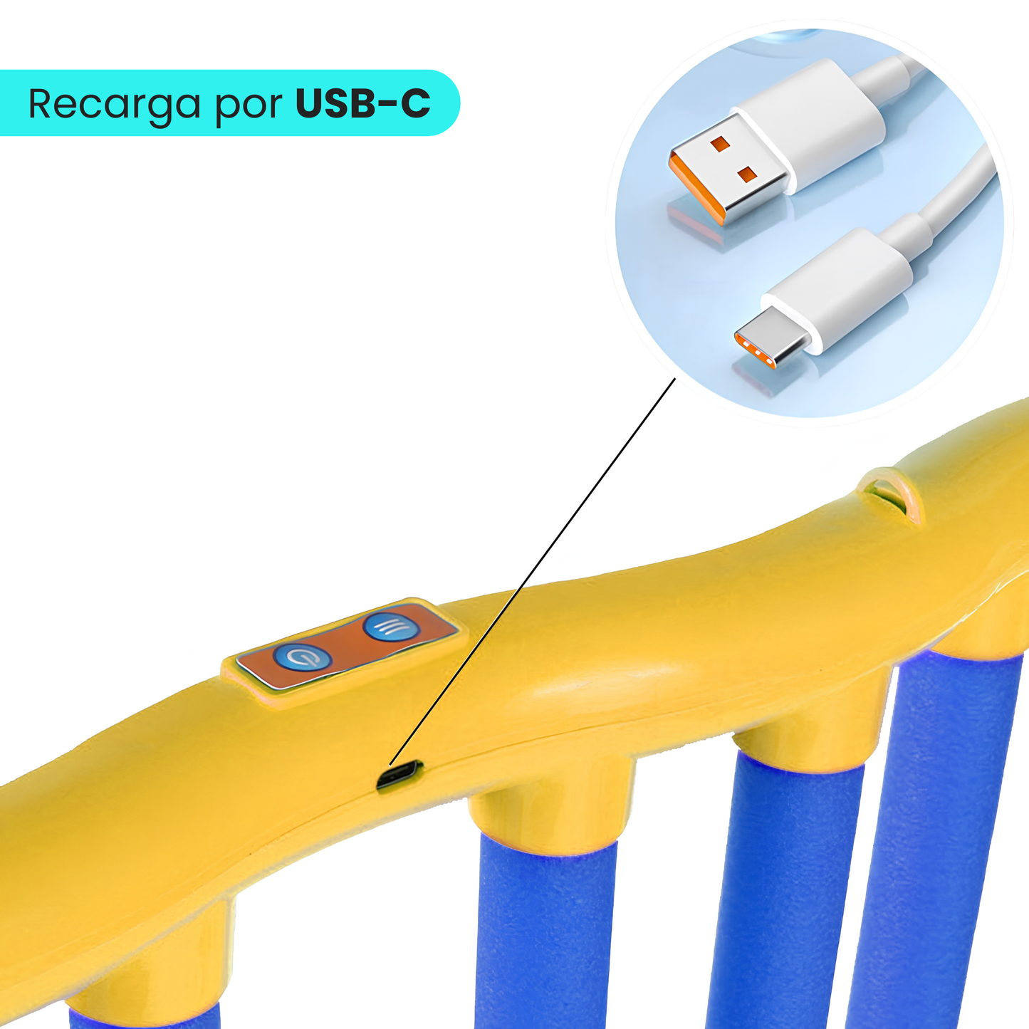 Juego De Reflejo Eléctrico Con 6 Palos Y Velocidades