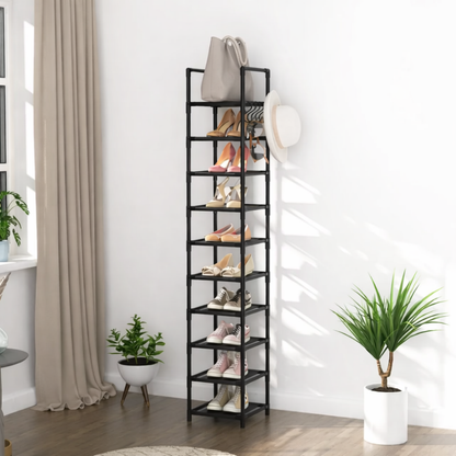 Zapatera Vertical con 10 estantes