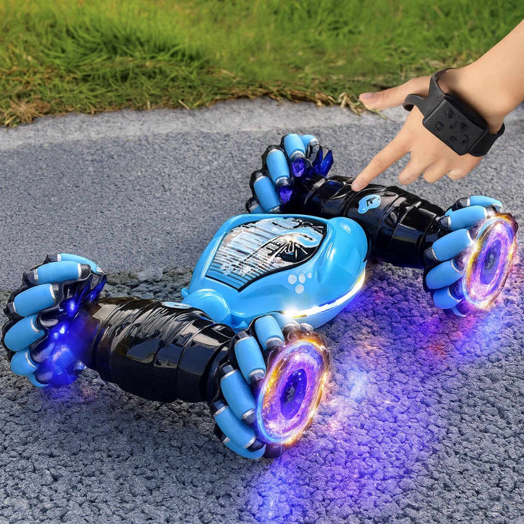 Auto Acrobático 4x4 Con Controlador Gestos
