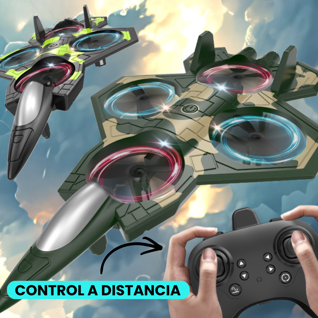 Avión Acrobático Cuatri Motor a Control Remoto