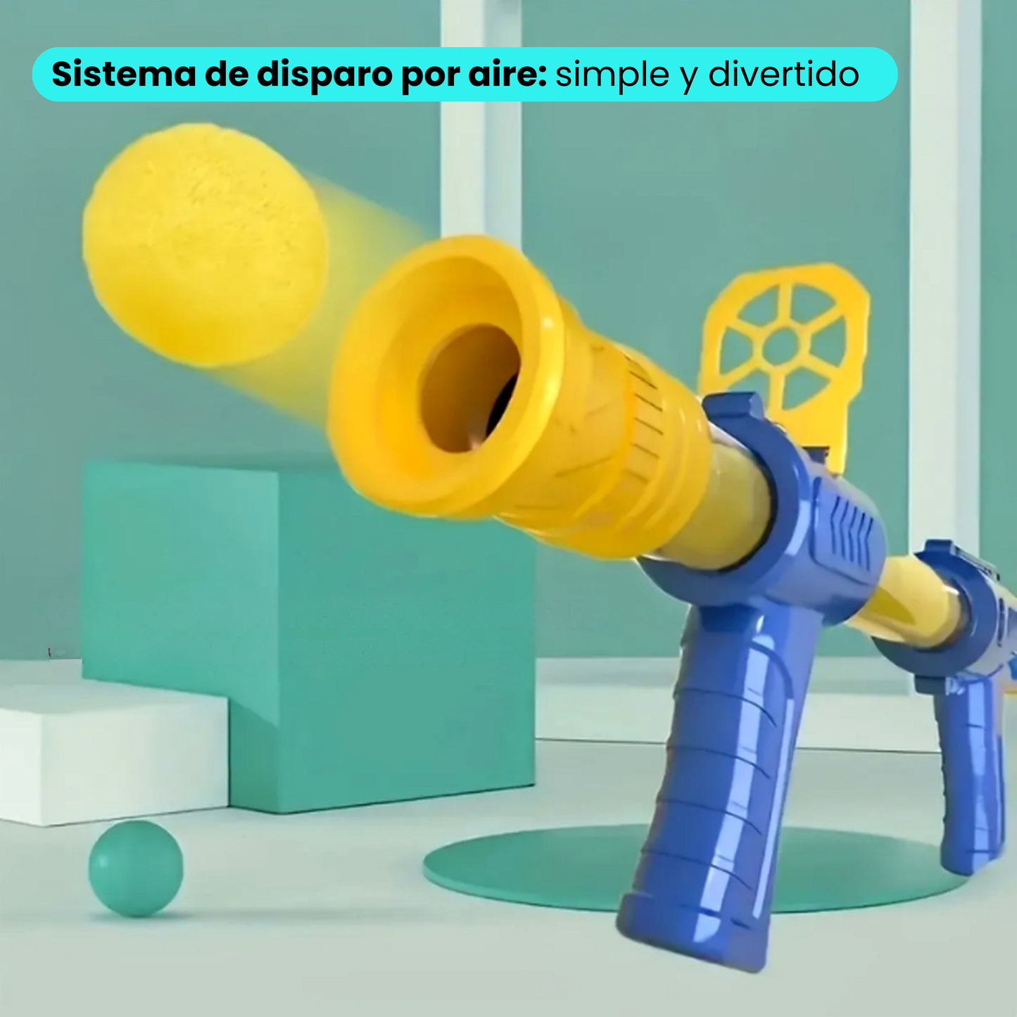 Tiro al Blanco Pato Come Pelotas con Contador y Luces LED