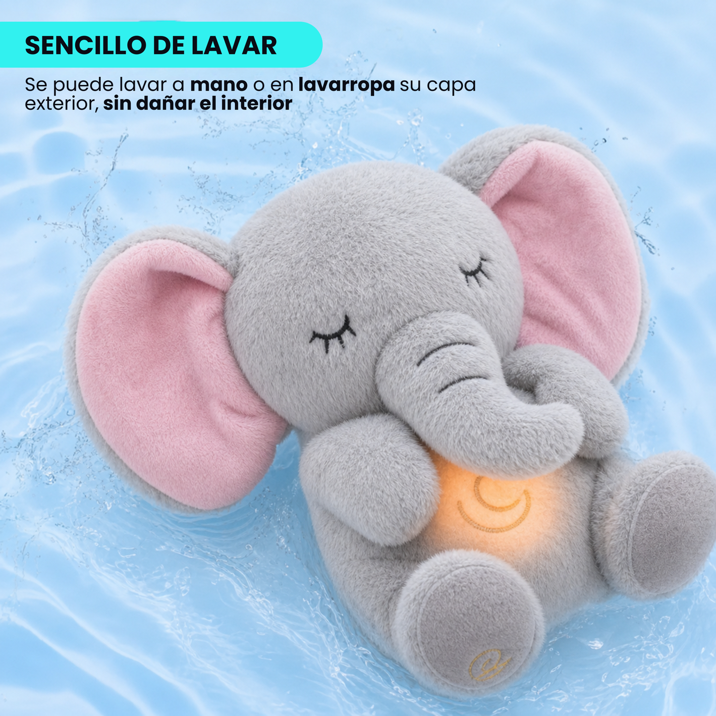 Muñecos Animales de Peluche Sensorial Terapéutico con Luces y Respiración