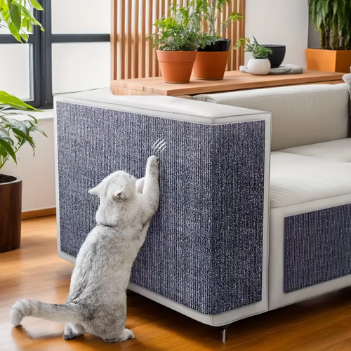 Rascador De Gato Autoadhesivo - ¡Protege Tu Sillón y Muebles!